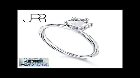 JRR 6MM 925 Sterling Silver Classic Round Cushion Simulate Diamond Engament Wedding Review