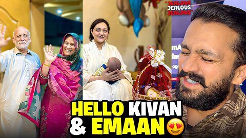 Amma Baba Meeting Kivan & Emaan after Long😍First Time Jealousy on peak😭