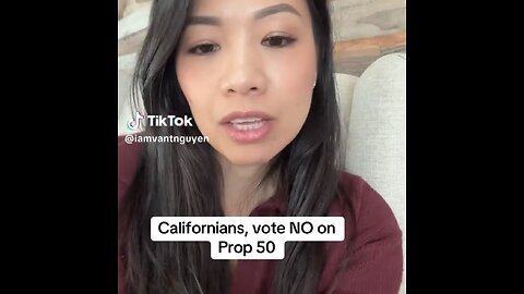Vote NO on Prop 50 to save California
