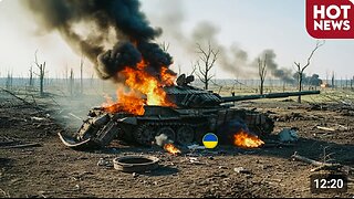 Russia-Ukraine War: Counterattack Backfires! Russia Destroys Ukraine’s Tank Assault in Flames