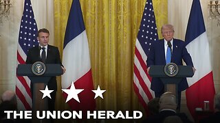 President Trump and French President Macron Hold a Joint Press Conference