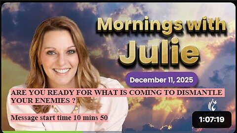 Julie Green subs YOU READY FOR WHAT IS COMING TO DISMANTLE YOUR ENEMIES ?