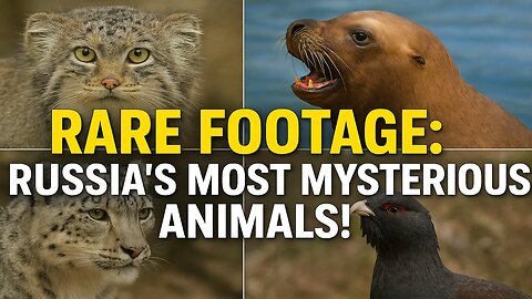 “Rare Footage: Russia’s Most Mysterious Animals!”
