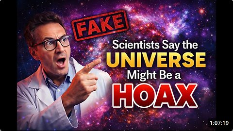 Scientists Say the Universe Might Be a HOAX