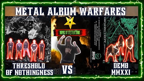 🔱Death Metal Showdown | Clairvoyance - Threshold of Nothingness | vs | Decaying Crypt-Demo MMXXI🔱