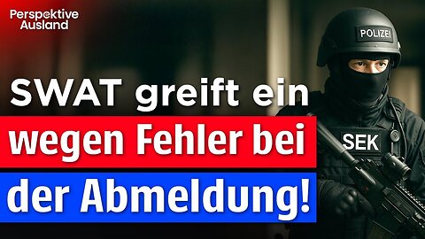 Abmeldung vergessen? Diese Auswanderer wurden von der Polizei geweckt 🚨