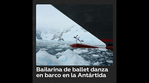 Victoria Dauberville, la bailarina de ballet que ‘desafía’ a la Antártida