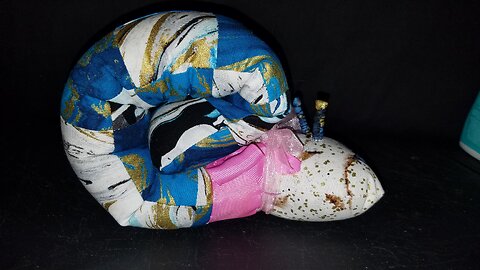 Sally, the Wrist Rest Snail