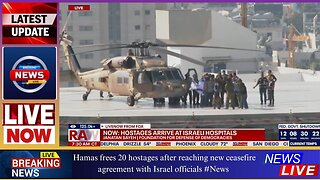 Hamas frees 20 hostages after reaching new ceasefire agreement with Israel officials #News