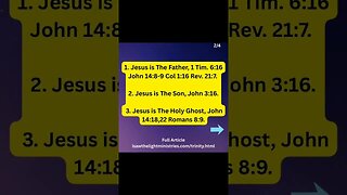 Oneness Doesn't Deny/Reject The Father, The Holy Spirit/Ghost or The Son of God