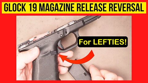 Easy Glock 19 Mag Release Swap Anyone Can Do!