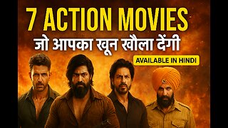 Top 7 Action Movies in the World Available in Hindi | जो आपके दिल की धड़कन बढ़ा देंगी 💥