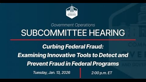 Curbing Federal Fraud: Examining Innovative Tools to Detect and Prevent Fraud in Federal Programs