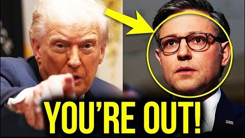 Trump DUMPS Mike Johnson! Republicans STUNNED by Betrayal