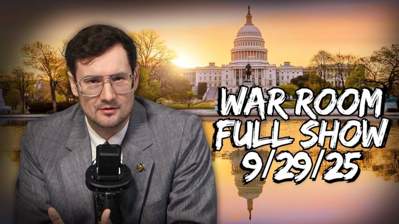 WAR ROOM WITH HARRISON SMITH - 9/29/2025: White House Releases “Comprehensive Plan” to End Israel-Hamas War, Trump Says EVERYONE Has Accepted Gaza Peace Deal, Sends Warning if Hamas Doesn’t