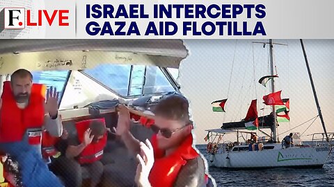 Israeli Forces Intercept Global Sumud Flotilla Carrying Aid to Gaza | Firstpost Live | N18G