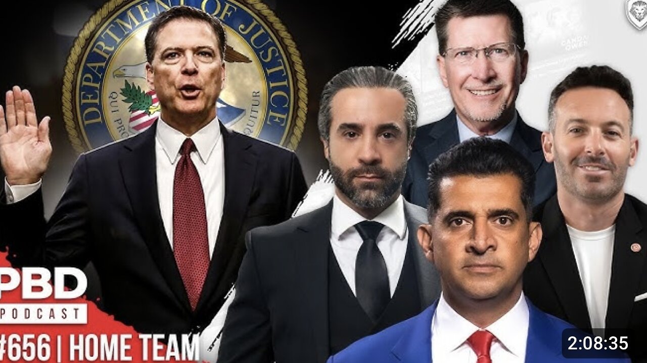 Comey Indicted, Trump's Kimmel Lawsuit & Charlie Kirk Assassination Theories | PBD Podcast