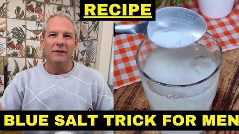 BLUE SALT TRICK FOR ED ➡️ MEN INGREDIENTS, RECIPE AND COMPLETE BLUE SALT TRICK REVIEWS