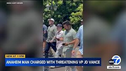 DOJ Charges California Man With Threatening to Kill JD Vance During Disneyland Visit