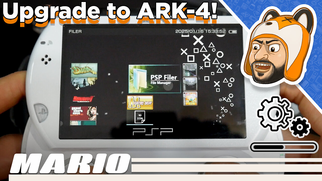 How to Upgrade a Modded PSP to ARK-4 CFW