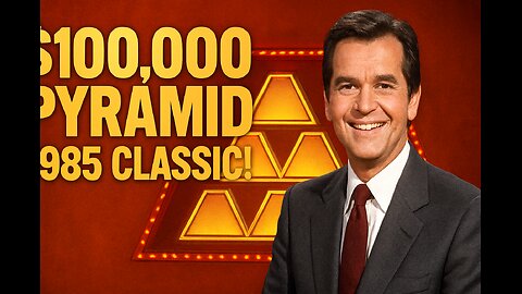 Highlights of The $100,000 Pyramid (9-11-1985) Dick Clark Hosts