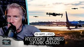 Mystery Drone Swarms Spark Chaos Across Europe & Iran Sanctions Snap Back
