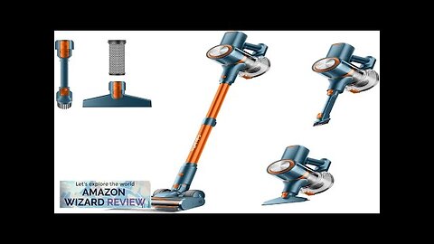 FABULETTA Cordless Vacuum Cleaner for Home 40Kpa Stick Vacuum with MAX 55Min Review