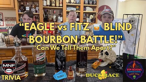 Eagle vs Fitz: Blind Bourbon Battle! Old Fitz BIB vs Eagle Rare 🥃🔥