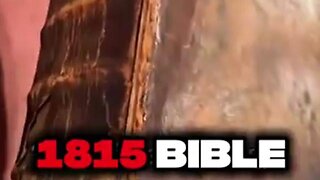1815 Bible Reveals Something Shocking 😳 - Forty Seven