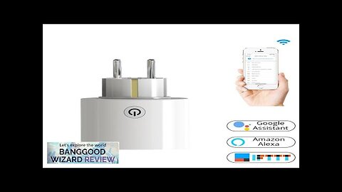 WiFi Smart Plug EU Standard Power Socket Smart Life/Tuya App Remote Control Review