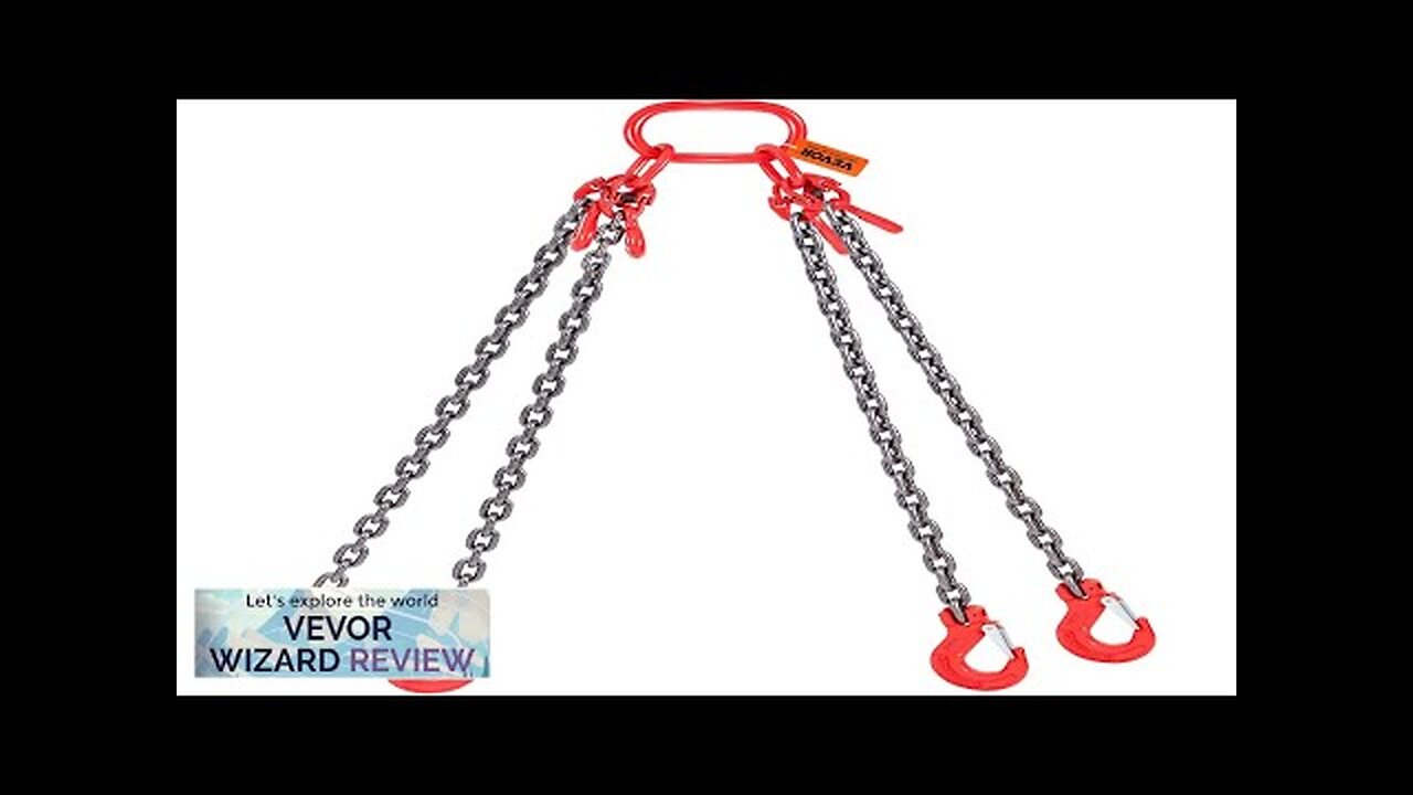 VEVOR Chain Sling 11000 lbs Weight Capacity 5/16'' x 5' G80 Lifting Review