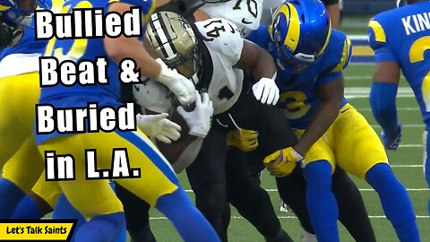 LOSS Angeles: Rams DOMINATE Saints 34-10!