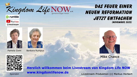 Das Feuer einer neuen Reformation jetzt entfachen - Mike Chance (Nov. 2025)