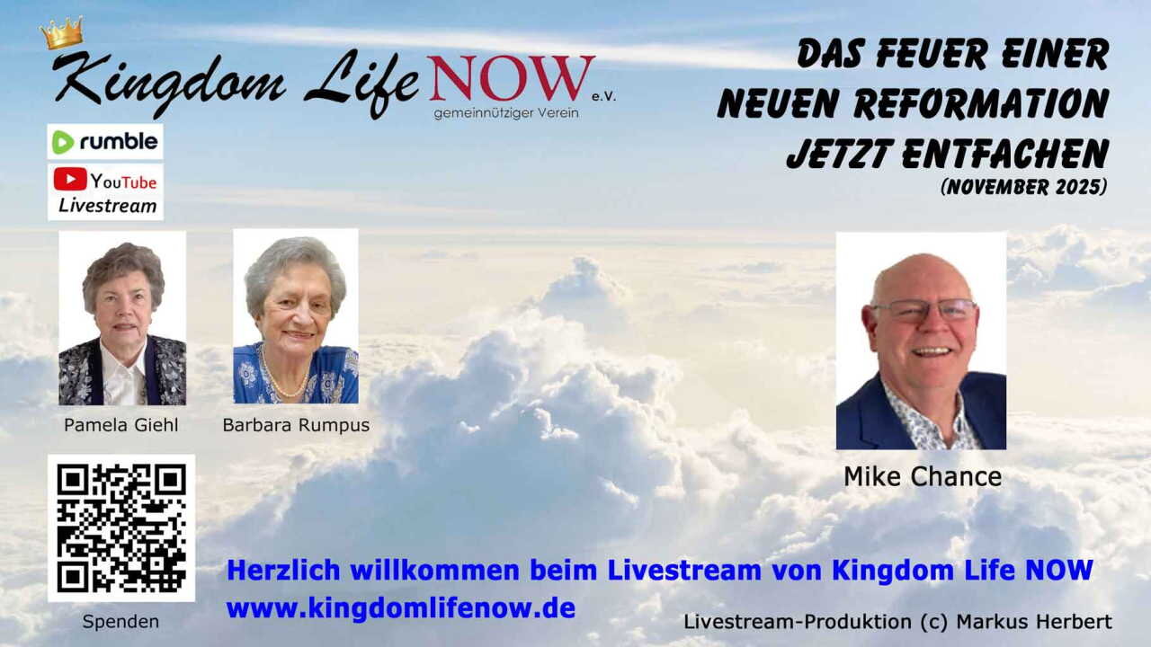 Das Feuer einer neuen Reformation jetzt entfachen - Mike Chance (Nov. 2025)
