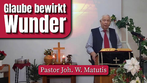 Glaube bewirkt Wunder