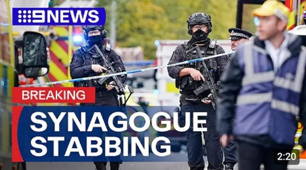 Manchester Synagogue Attack News | 2 Killed In Stabbing Attack In UK's