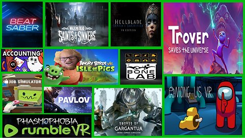 ✨TheSchleppy'S XMAS SPESH-EE-AL✨ VR GAMES BONELABS & BATMAN! UNTIL HEADSET DIES!