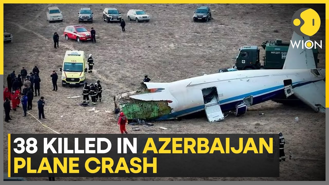 Azerbaijan Airlines Plane Crash: Report Says Explosion-Like Sound Heard Before Plane Crash | WION