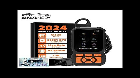 2024 OBD2 Scanner Professional Auto Engine System Diagnostic Tool Lifetime Free Automotive Review