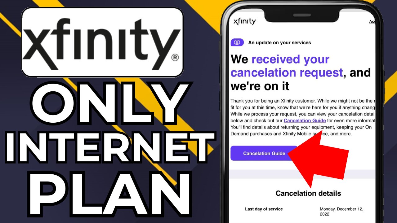 HOW TO CANCEL XFINITY CABLE AND KEEP INTERNET