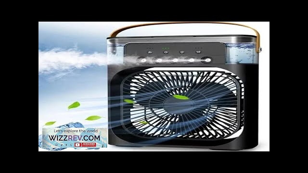 Five-Hole Spray Fan Humidification Refrigeration Air Conditioning Fan Desktop Dormitory Mini Review