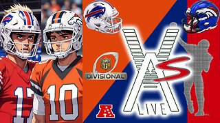 VAS Live | Buffalo Bills @ Denver Broncos | DIVISIONAL | Allen vs. Nix