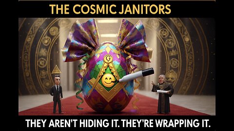 The Cosmic Janitors: Why the "Illuminati" are Just Wrapping Your Gifts