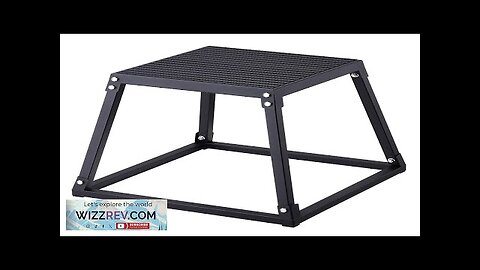 VEVOR Plyometric Jump Box 18 Inch Plyo Box Steel Plyometric Platform Review