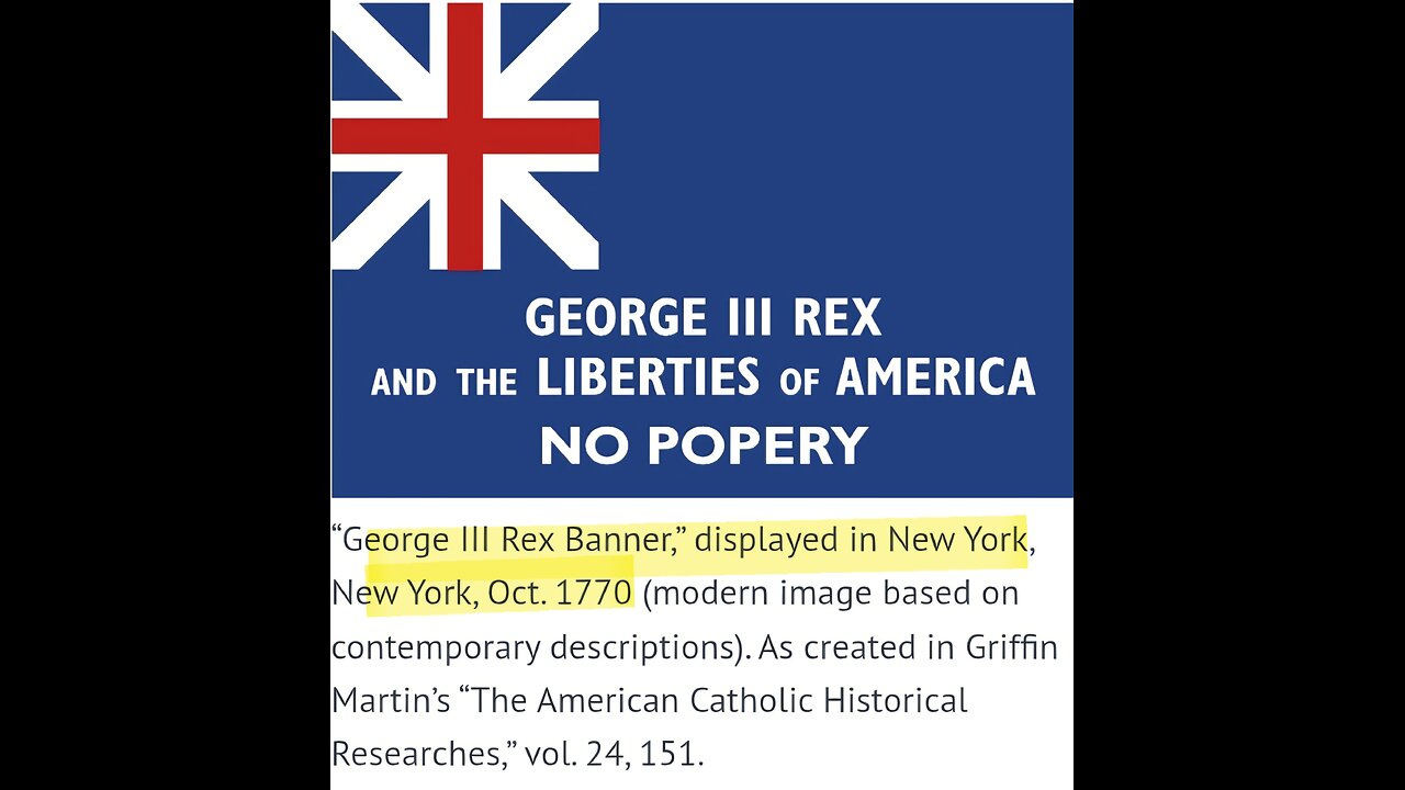 "NO KINGS NO POPERY"