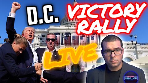 Trump's 1/19/25 D.C. Victory Rally Watch Party.