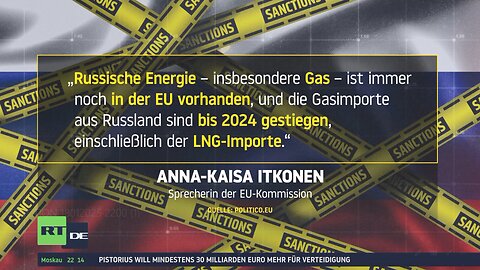 EU importiert Gas, Großbritannien exportiert Maschinen: Anti-russische Sanktionen wirkungslos?