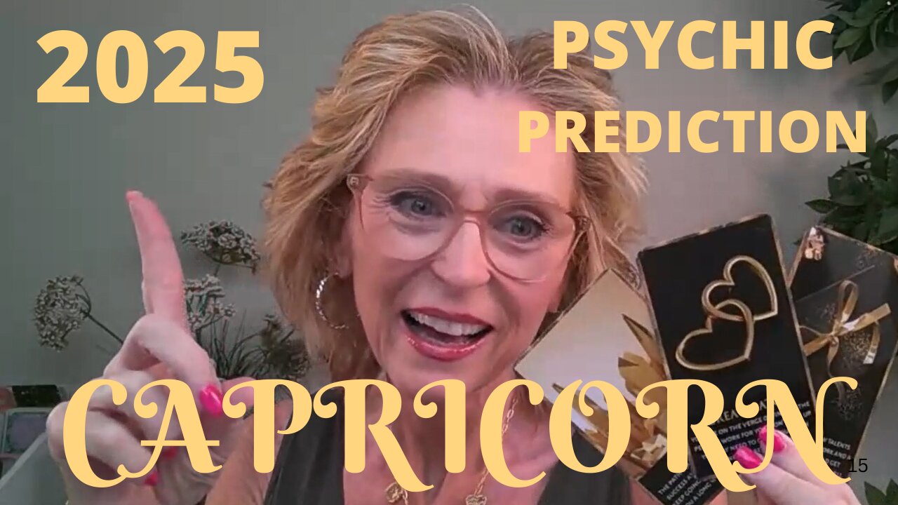 CAPRICORN♑A NEW CHAPTER BEGINS💖😄 YOU'RE IN THE SPOTLIGHT😲🙏💖CAPRICORN 2025 PSYCHIC PREDICTIONS💝