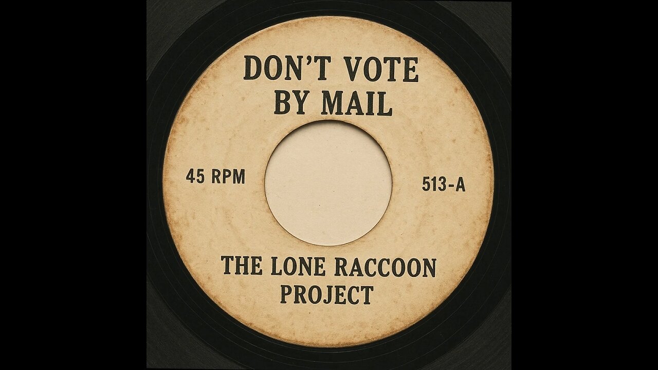 Don't Vote By Mail