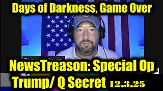 NewsTreason: Trump & Q Secret Military Op 12/3/25 - Thousands of Traitors, Taken to GITMO!